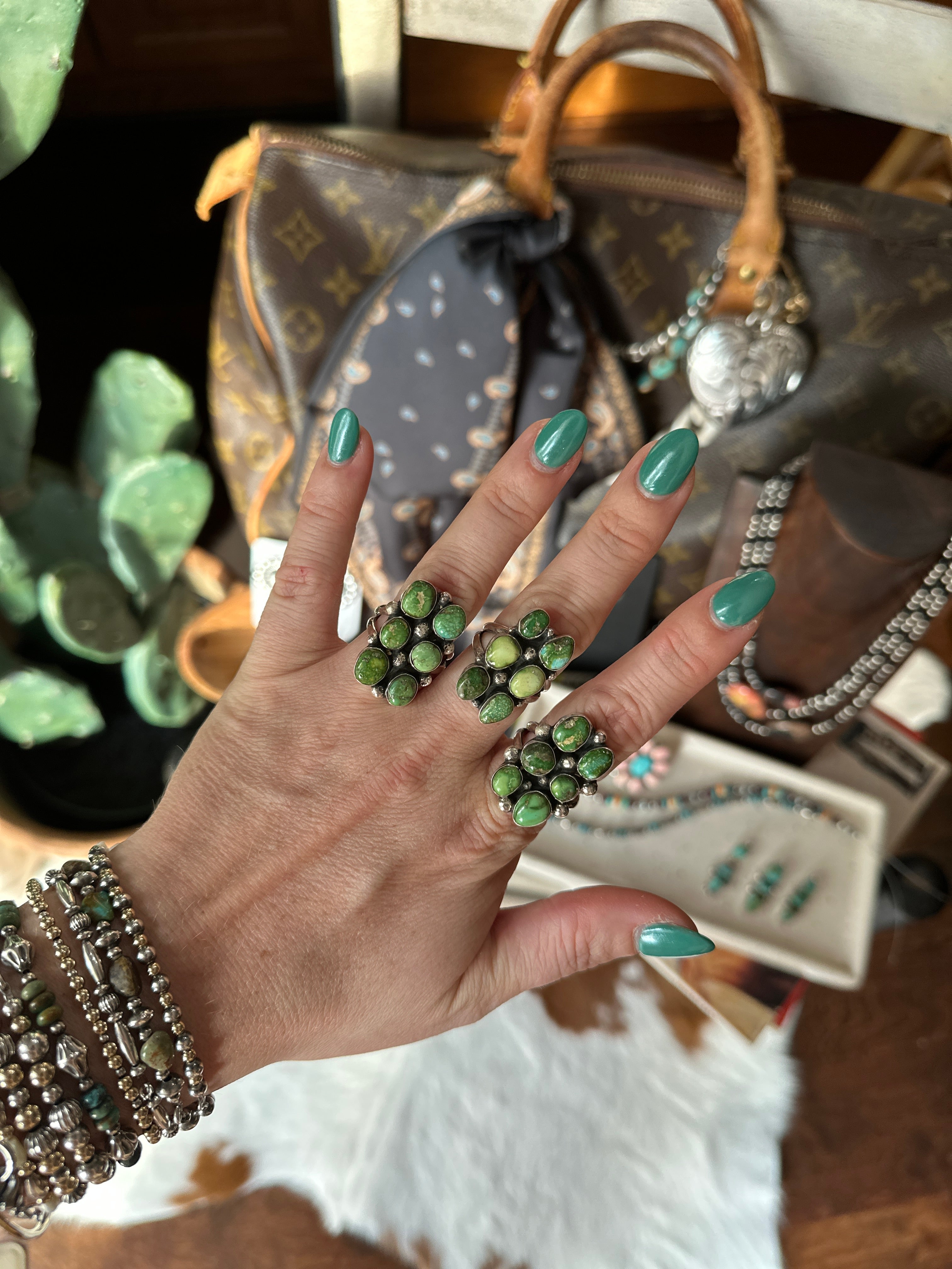 Sonoran Gold Rings (size 8)