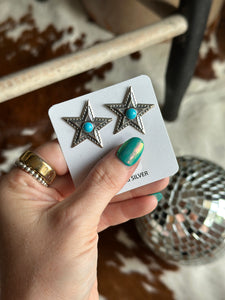 Sterling STAR Earrings