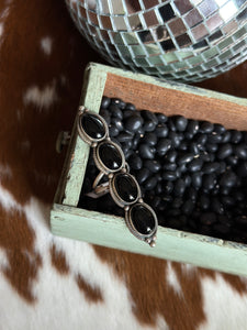 Black Onyx Ring // size 7