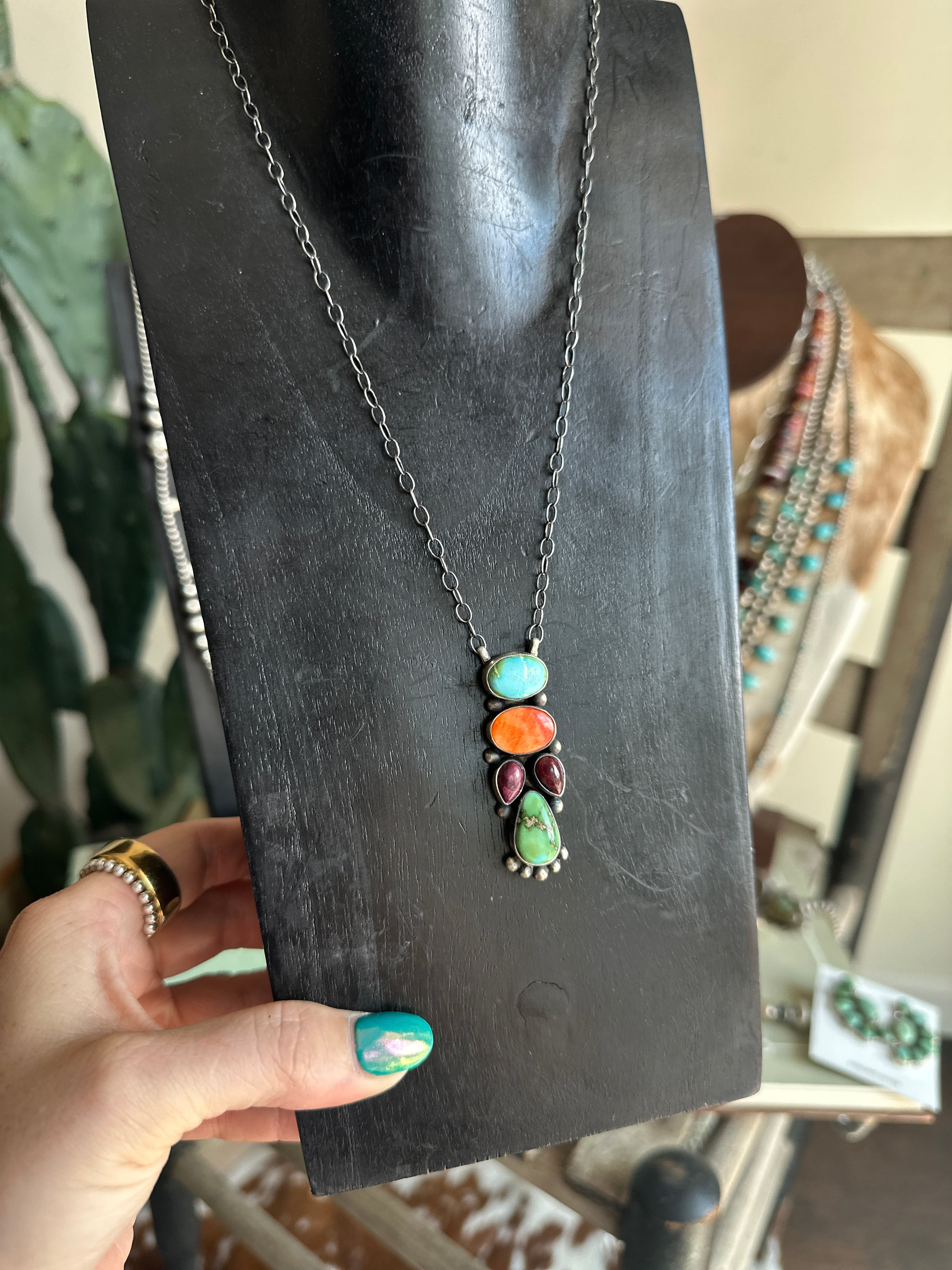 Scott Skeets Multistone Necklace