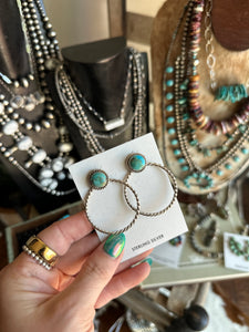 Twisted Hoop Studs
