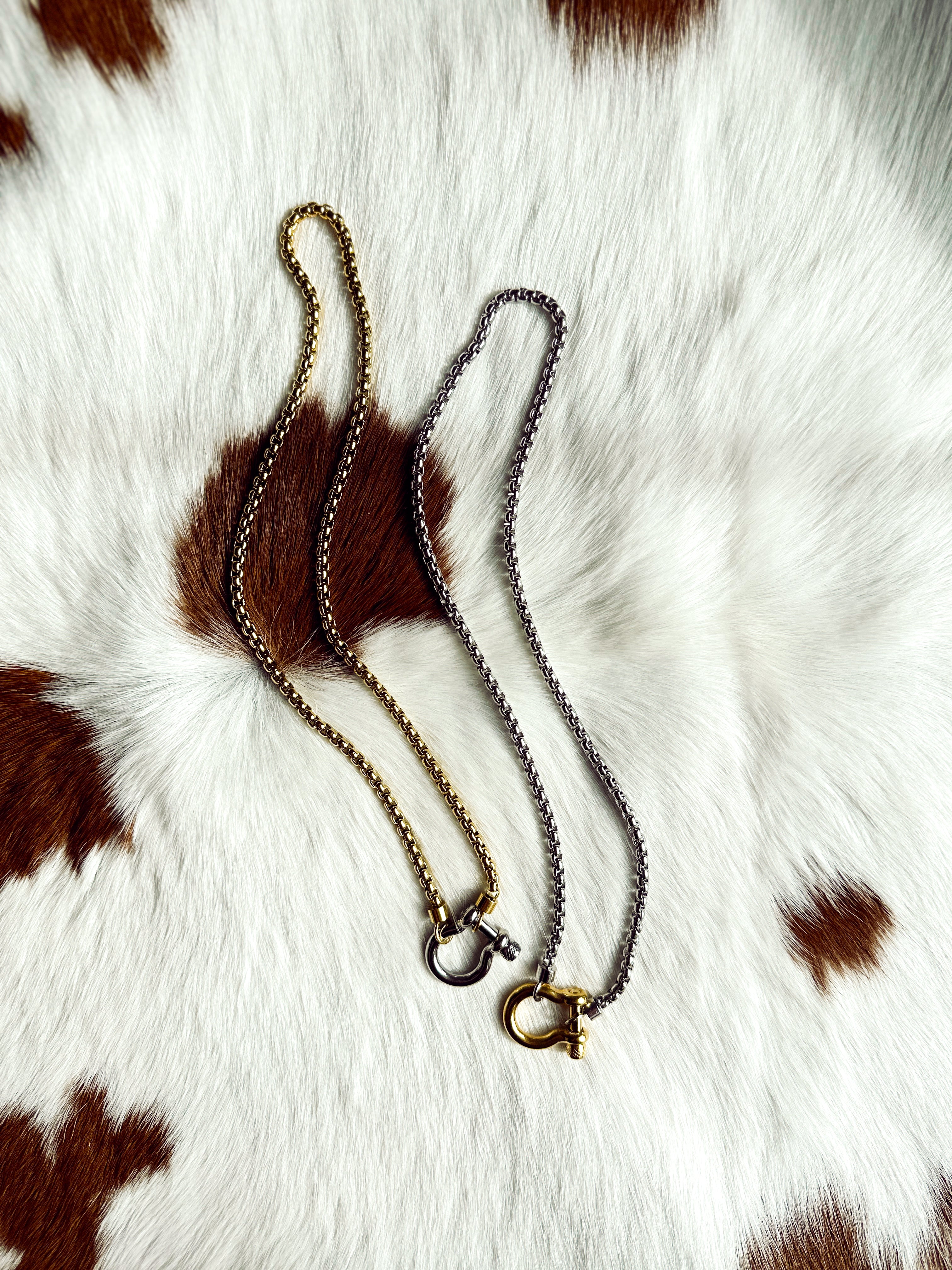 Horsin' Around // stainless bit necklace