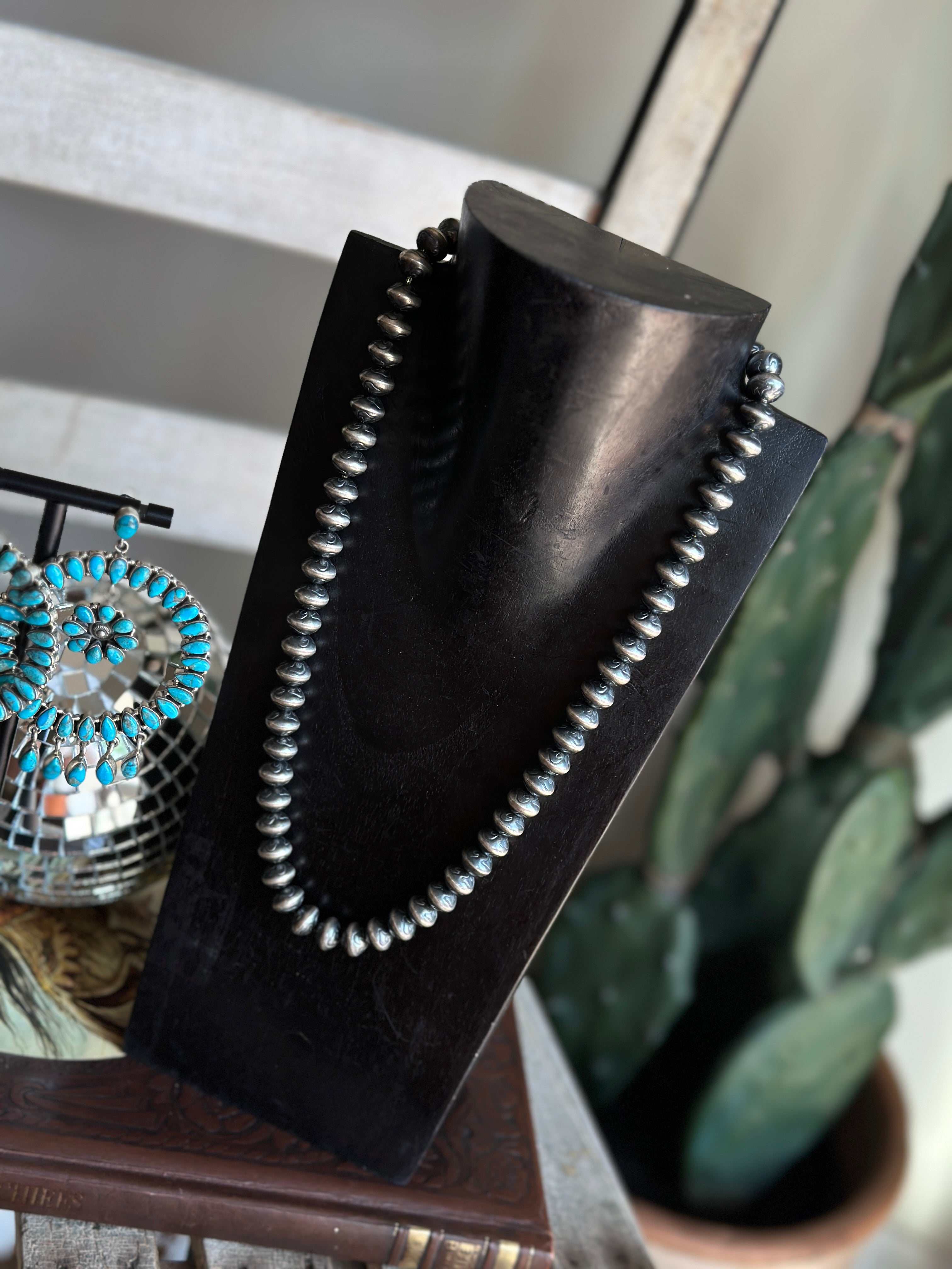 Homemade Navajo Pearl Necklace