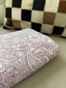 purple paisley bamboo