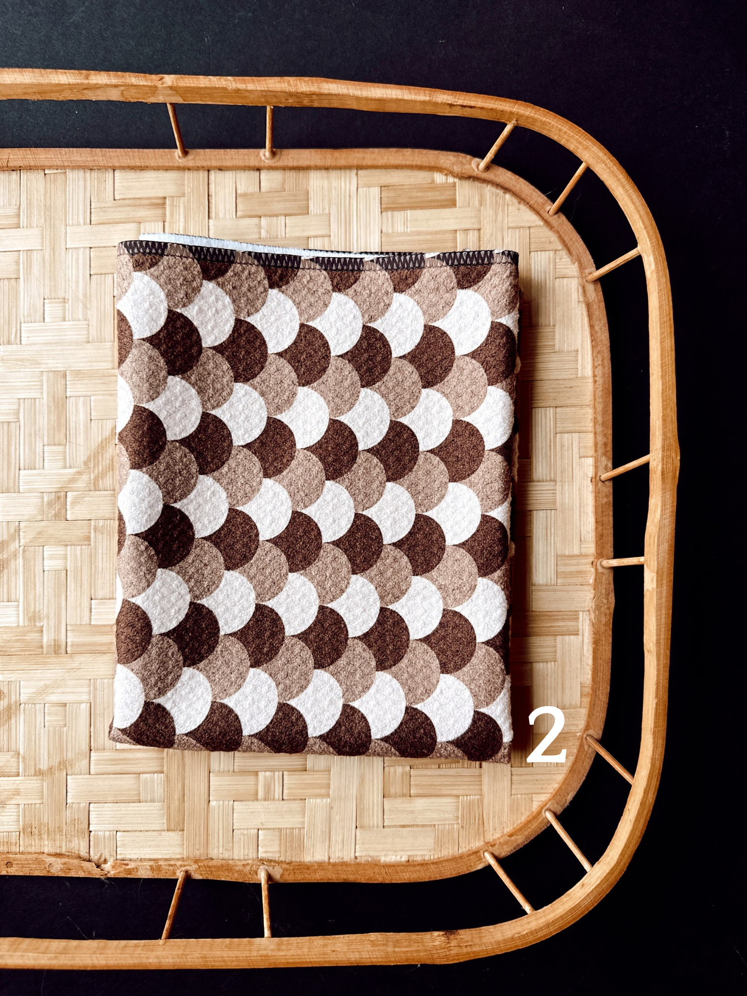 waffle towels :: brown collection