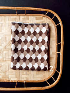 waffle towels :: brown collection