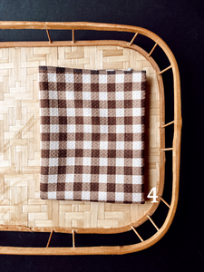 waffle towels :: brown collection