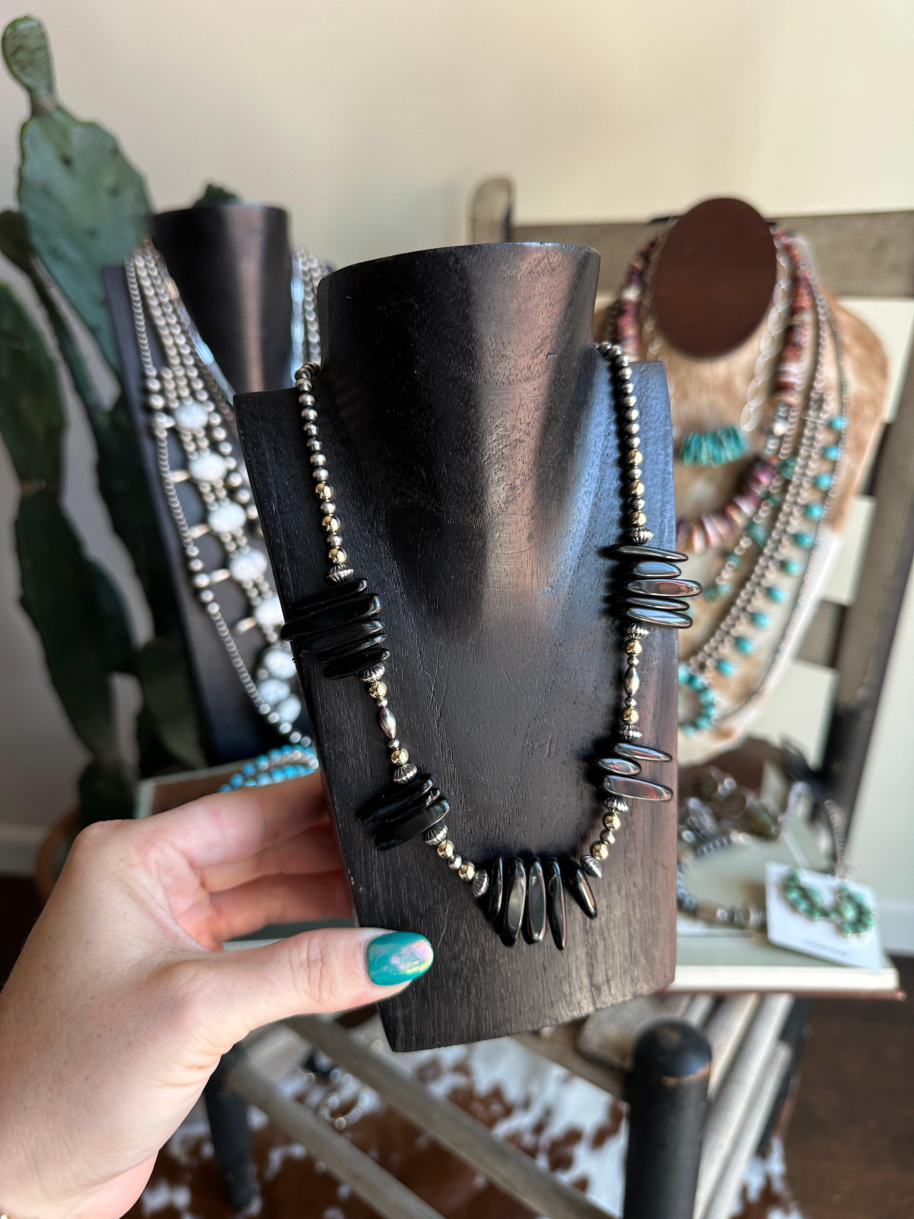 Necklace #9 (mixed metals)