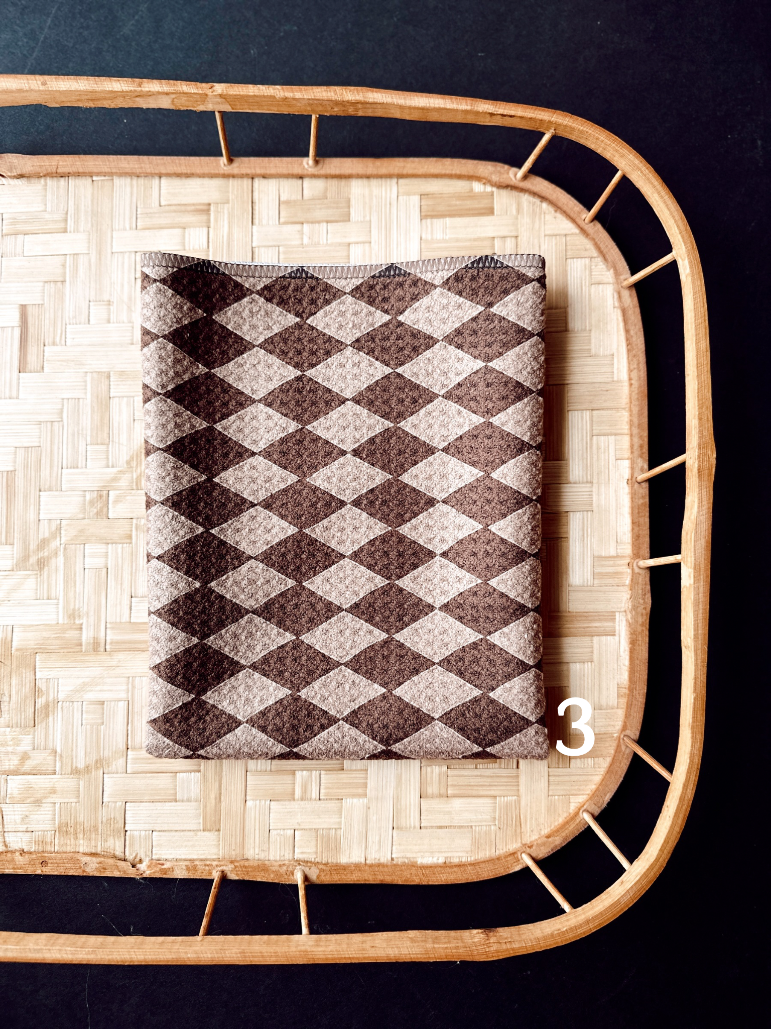 waffle towels :: brown collection