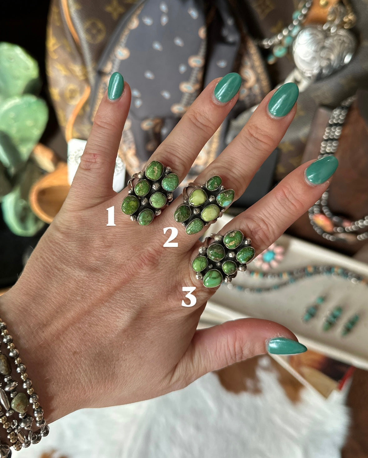 Sonoran Gold Rings (size 8)