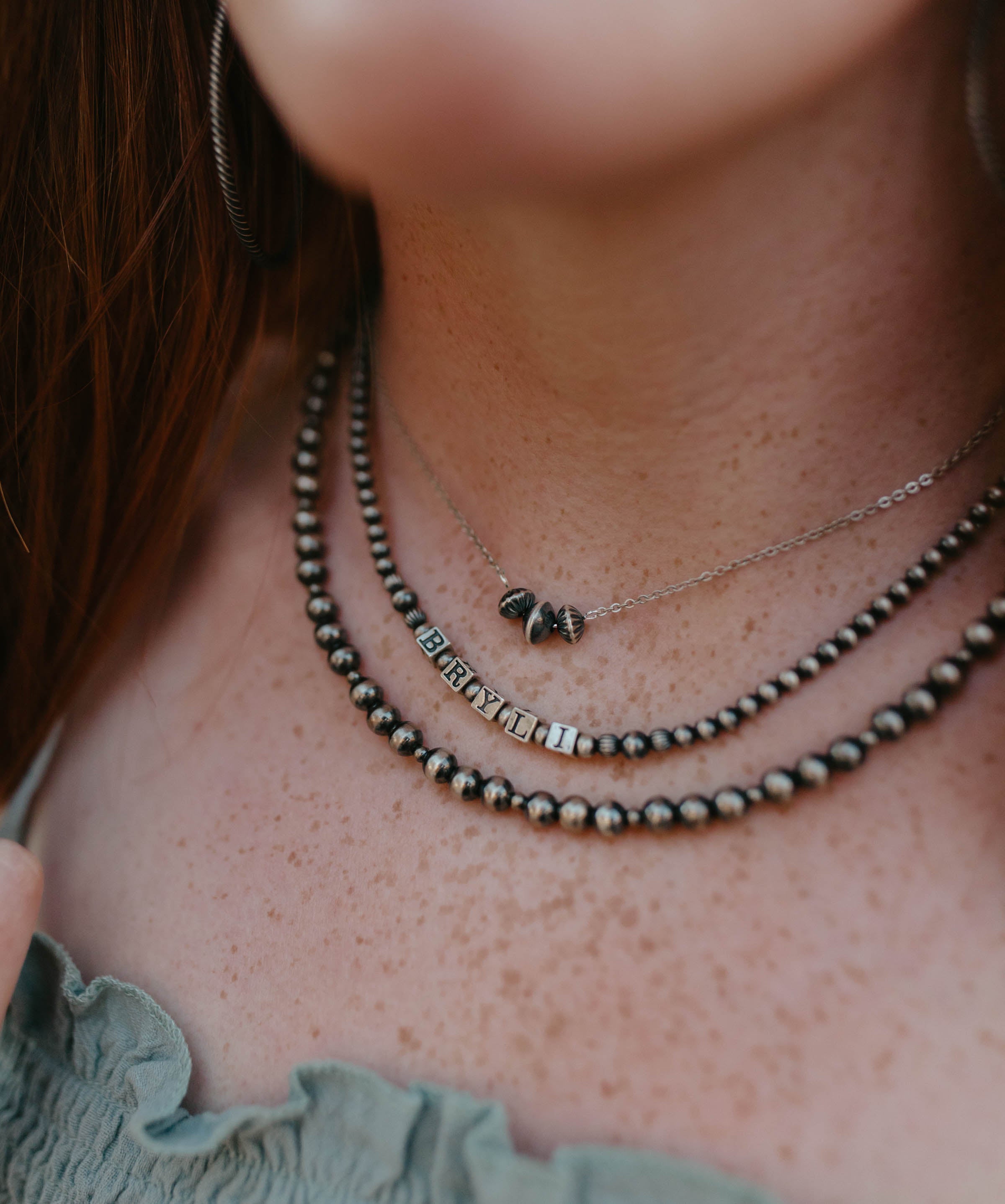 alphabet necklaces