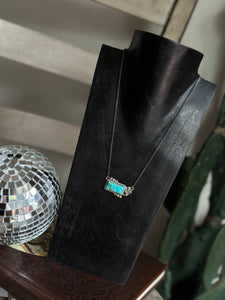 Kingman Cactus Bar Necklace