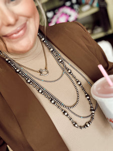 Horsin' Around // stainless bit necklace
