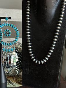 Homemade Navajo Pearl Necklace