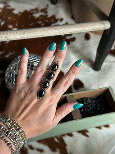 Black Onyx Ring // size 7