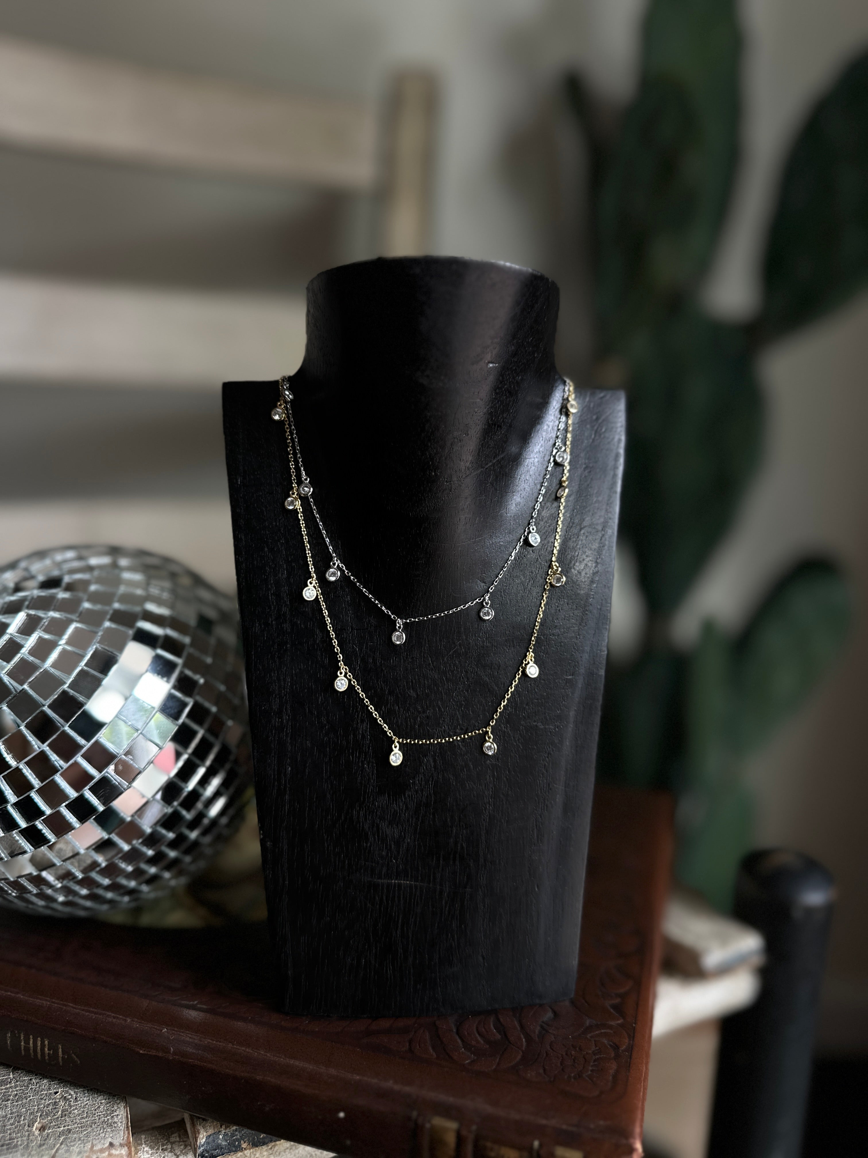 Diamond Dangle Necklace