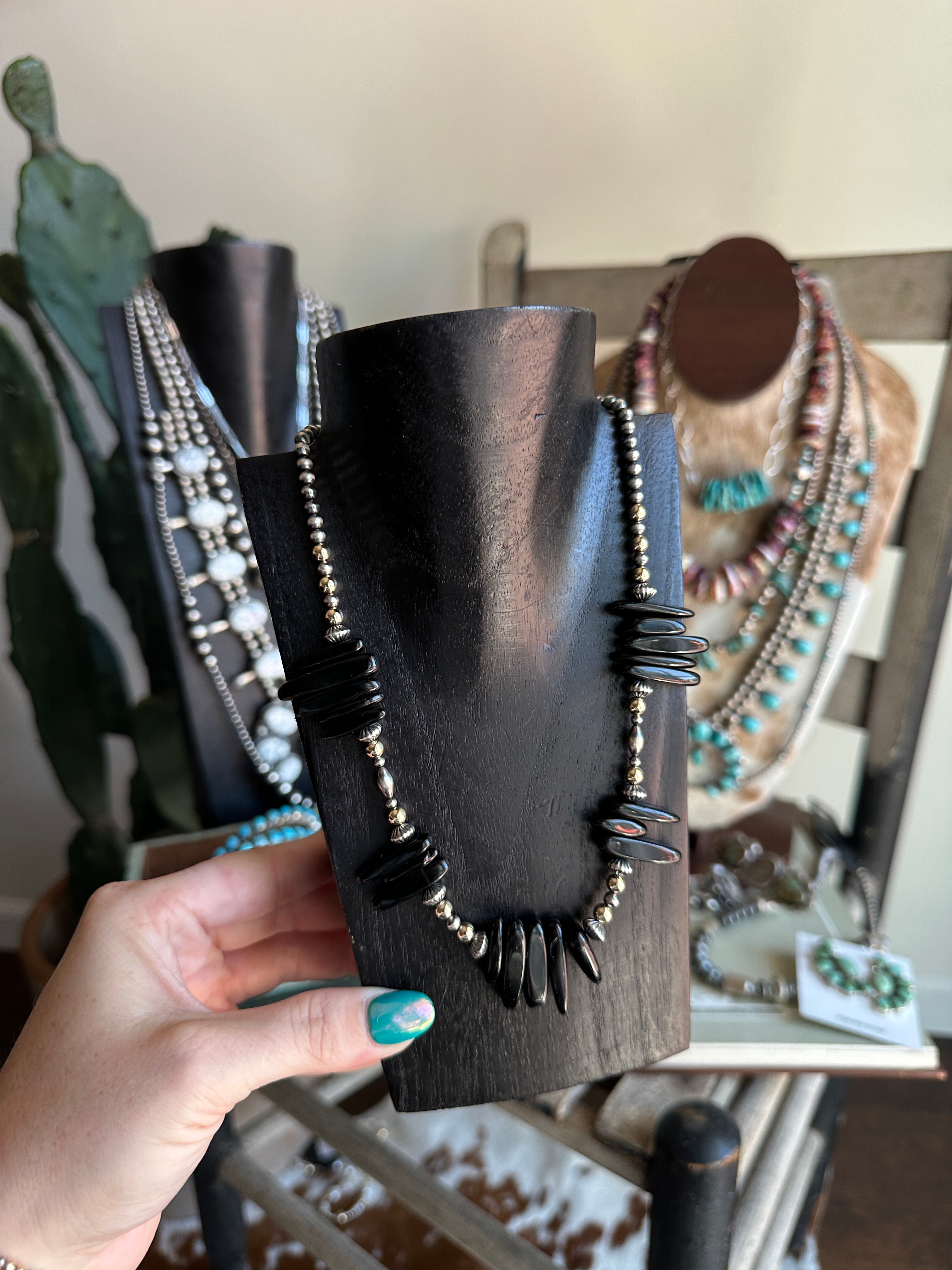 Necklace #9 (mixed metals)