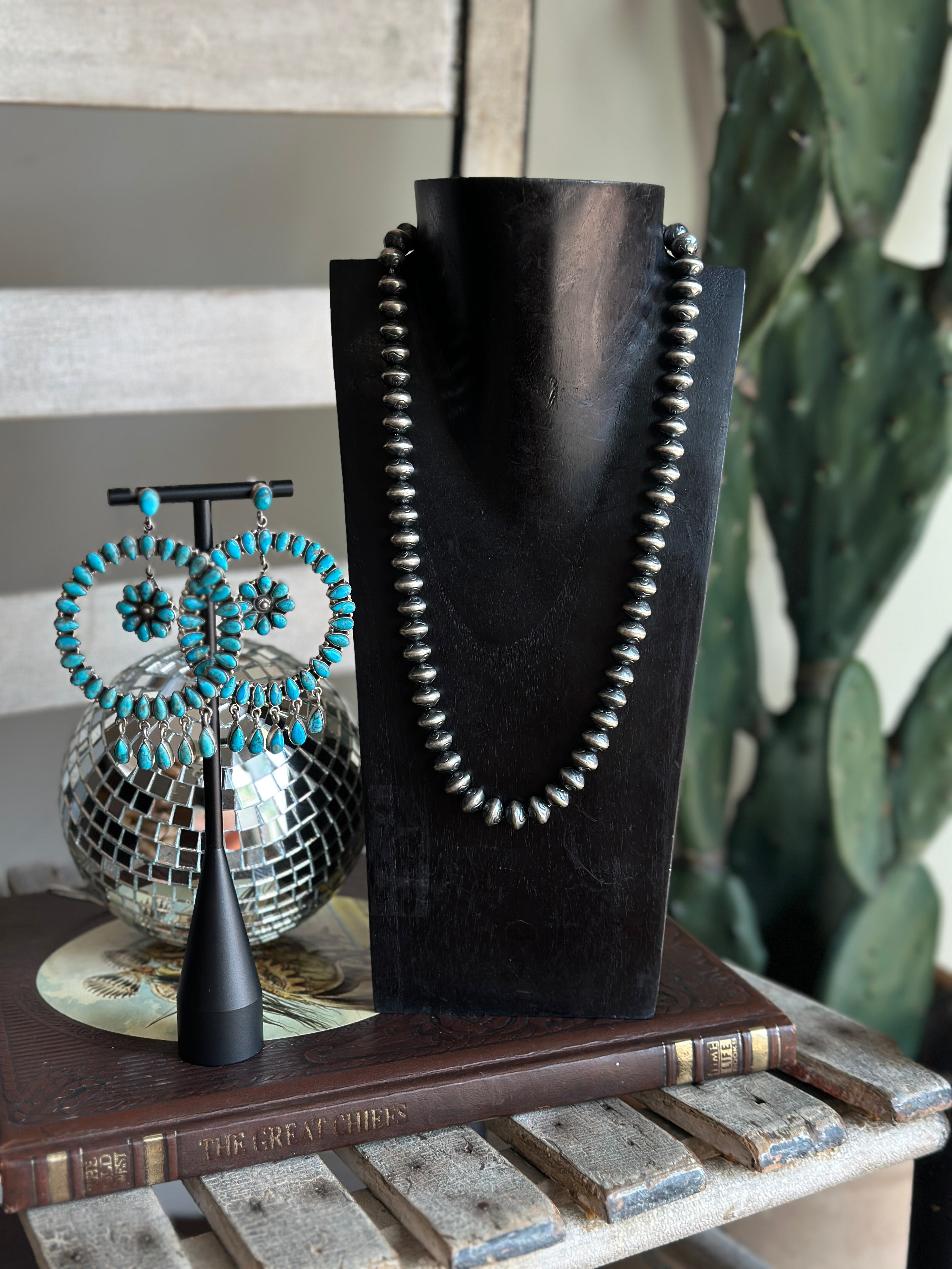 Homemade Navajo Pearl Necklace