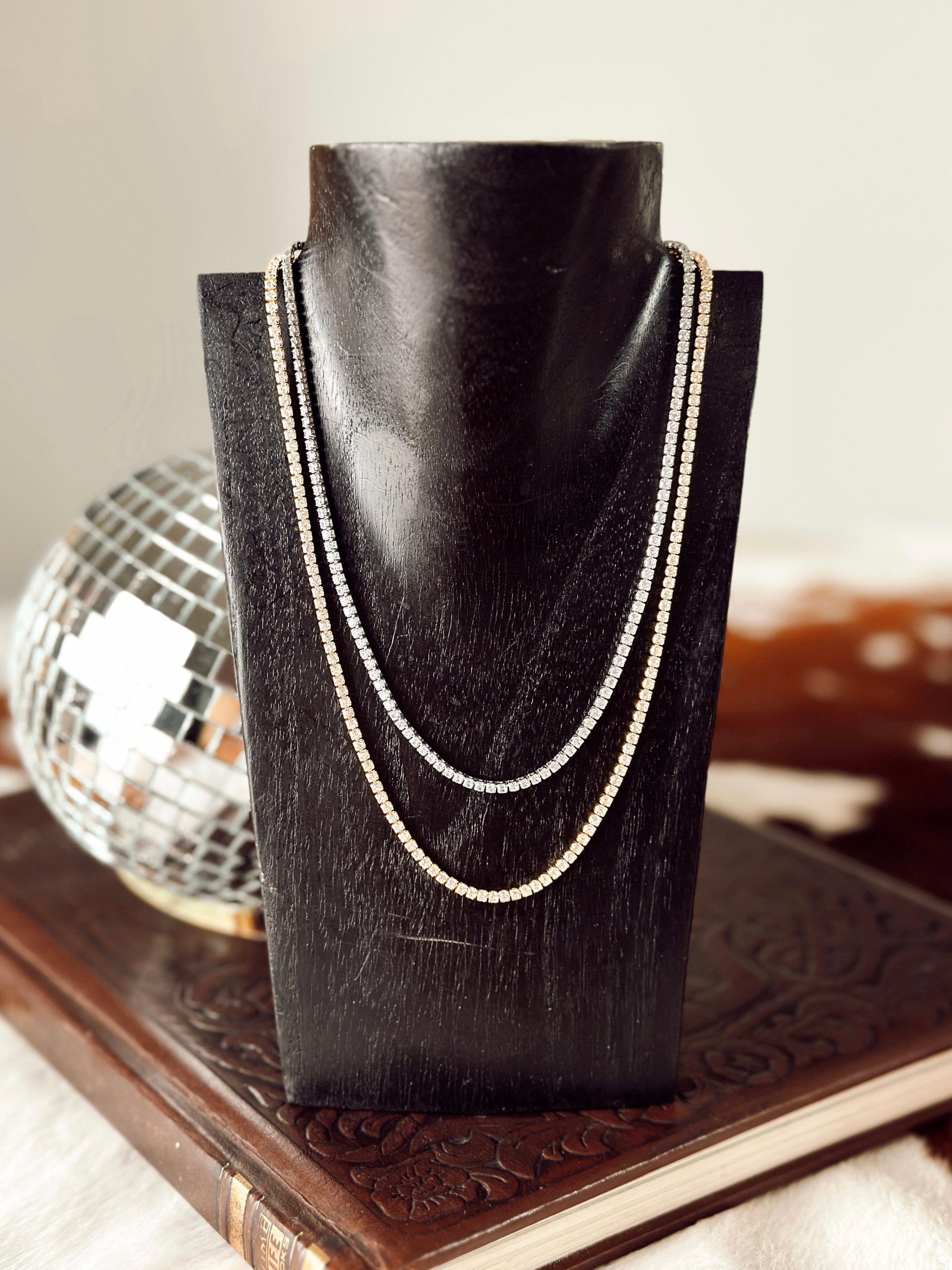 Sterling Tennis Necklaces