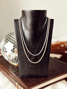 Sterling Tennis Necklaces