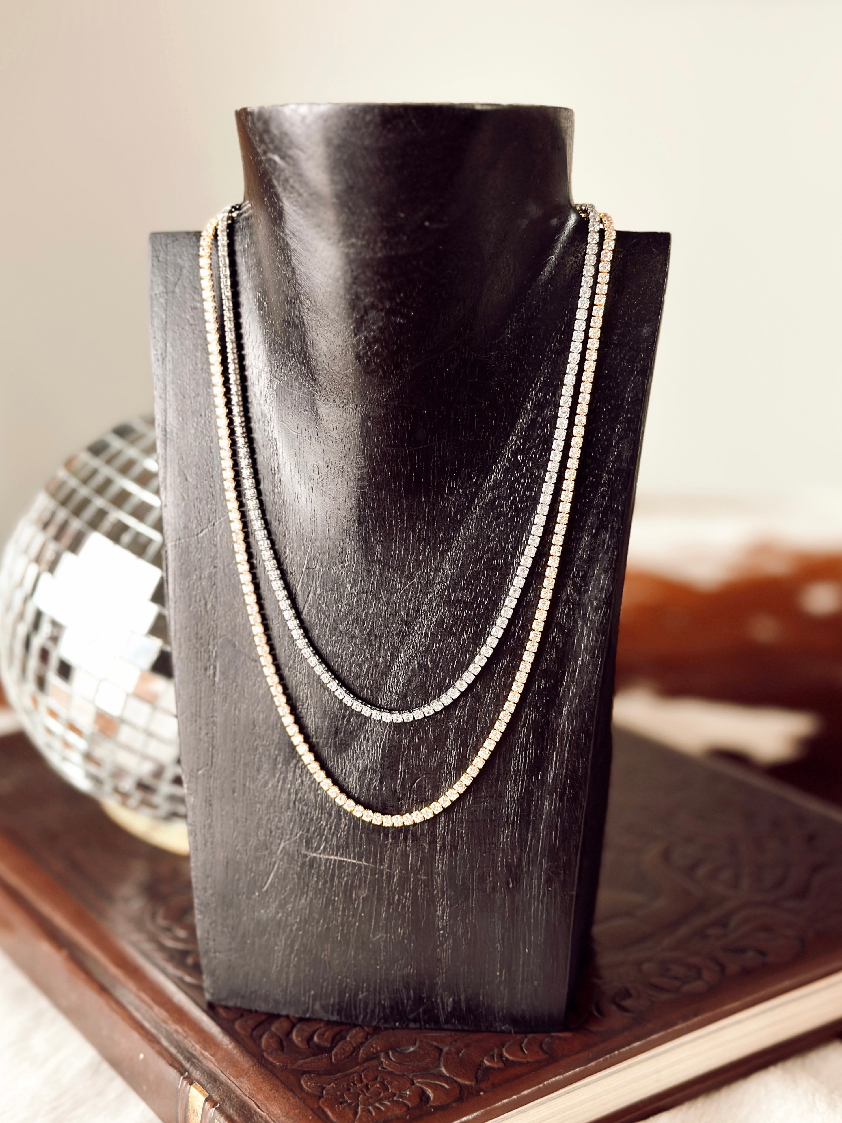 Sterling Tennis Necklaces