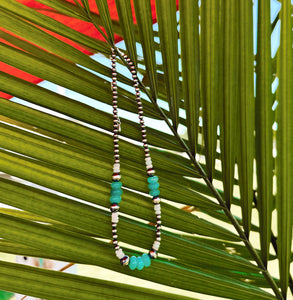 “somewhere on a beach” necklace