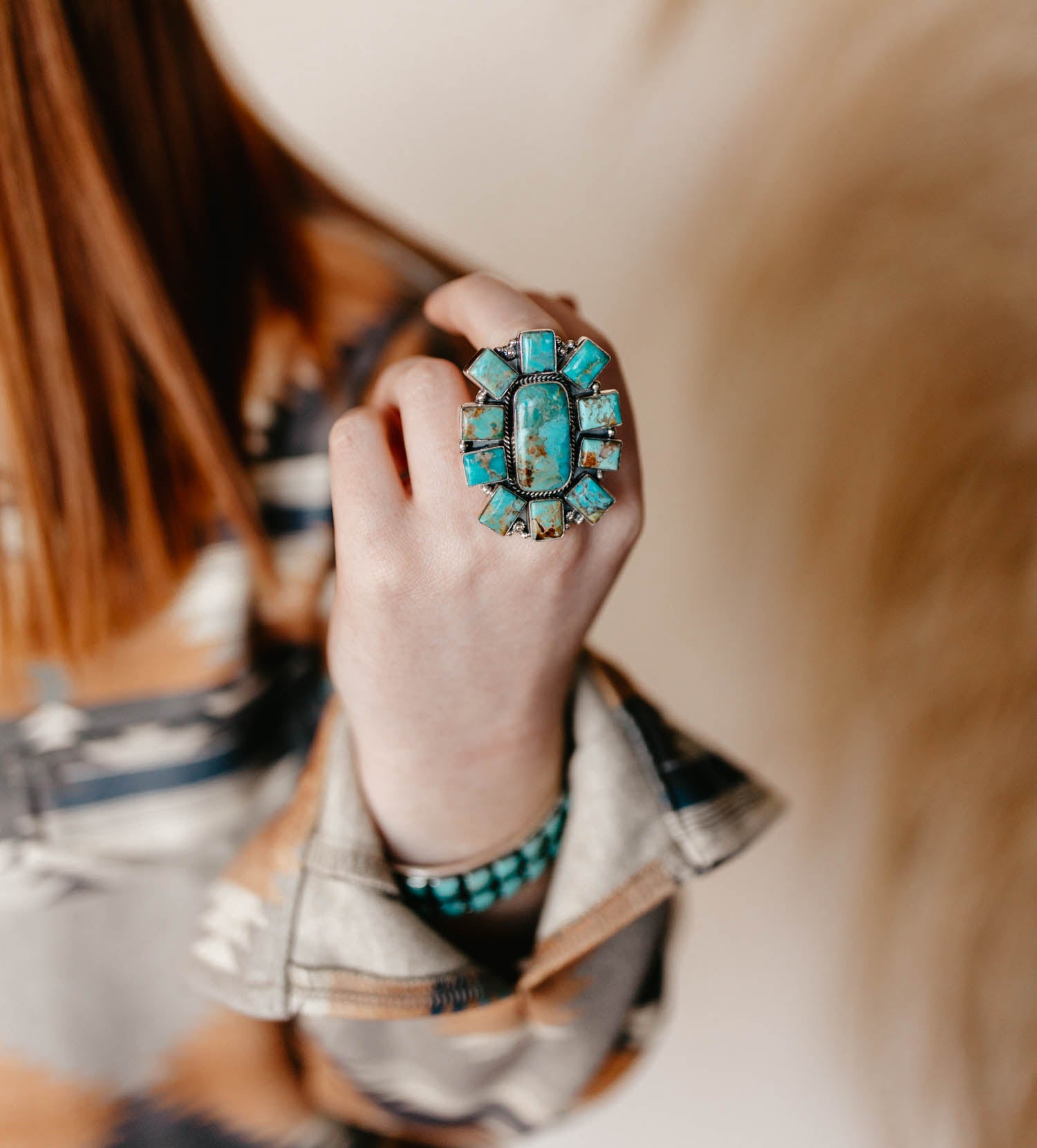 adjustable squared cluster ring